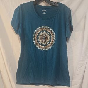 Columbia Women's Teal Mandala Tee